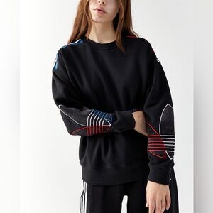 Adidas Adicolor Tricolor Crew Neck Sweatshirt